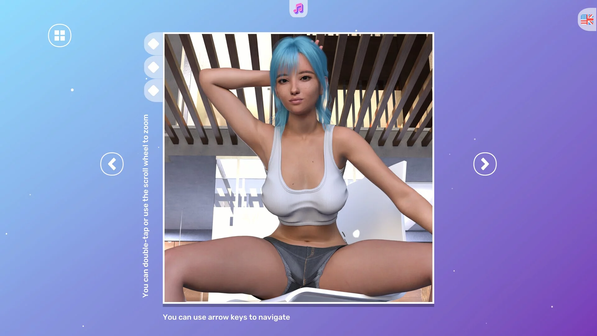 Изображение игры: My Cute Roommate Irene