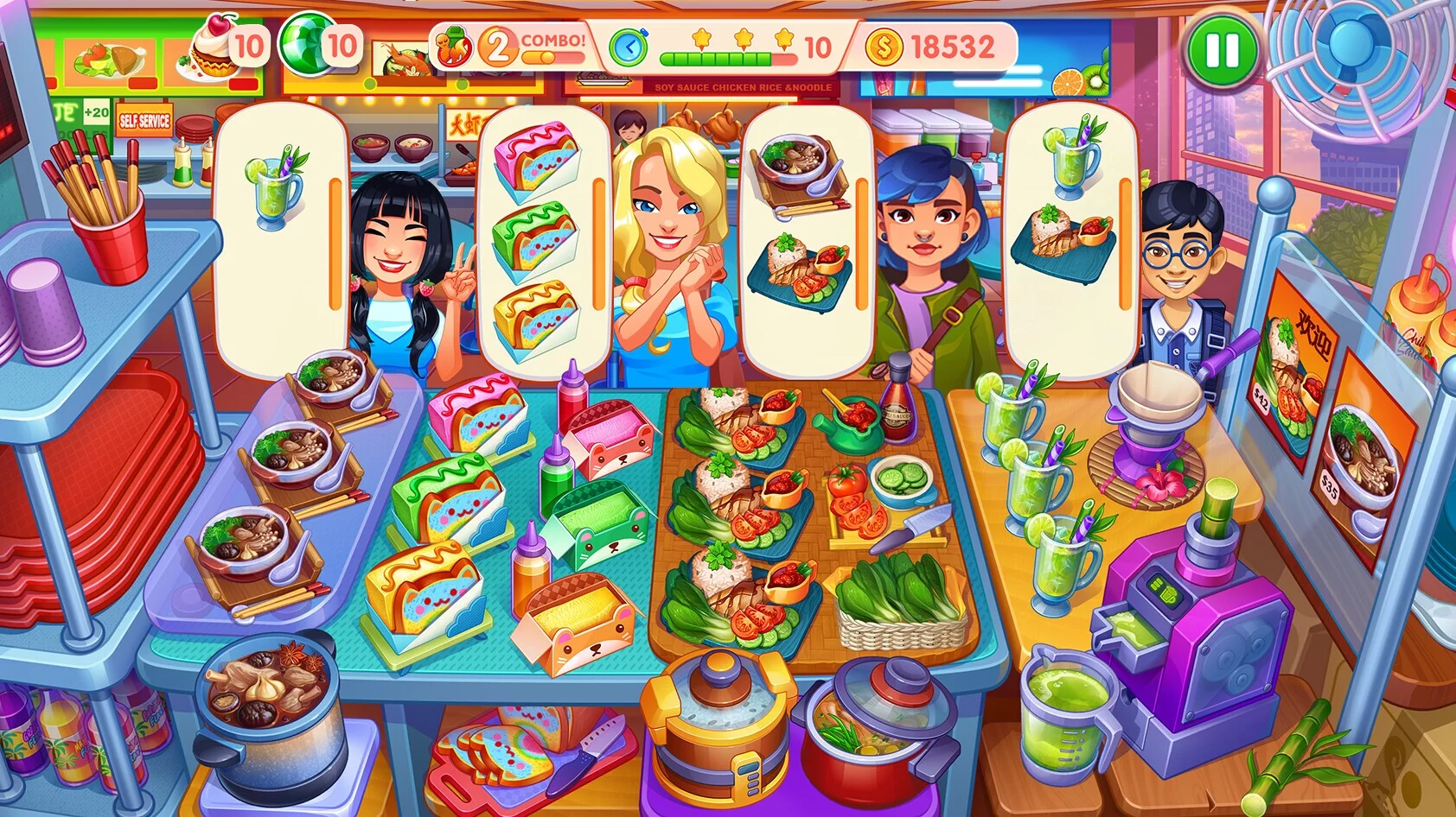 Изображение игры: Cooking Craze