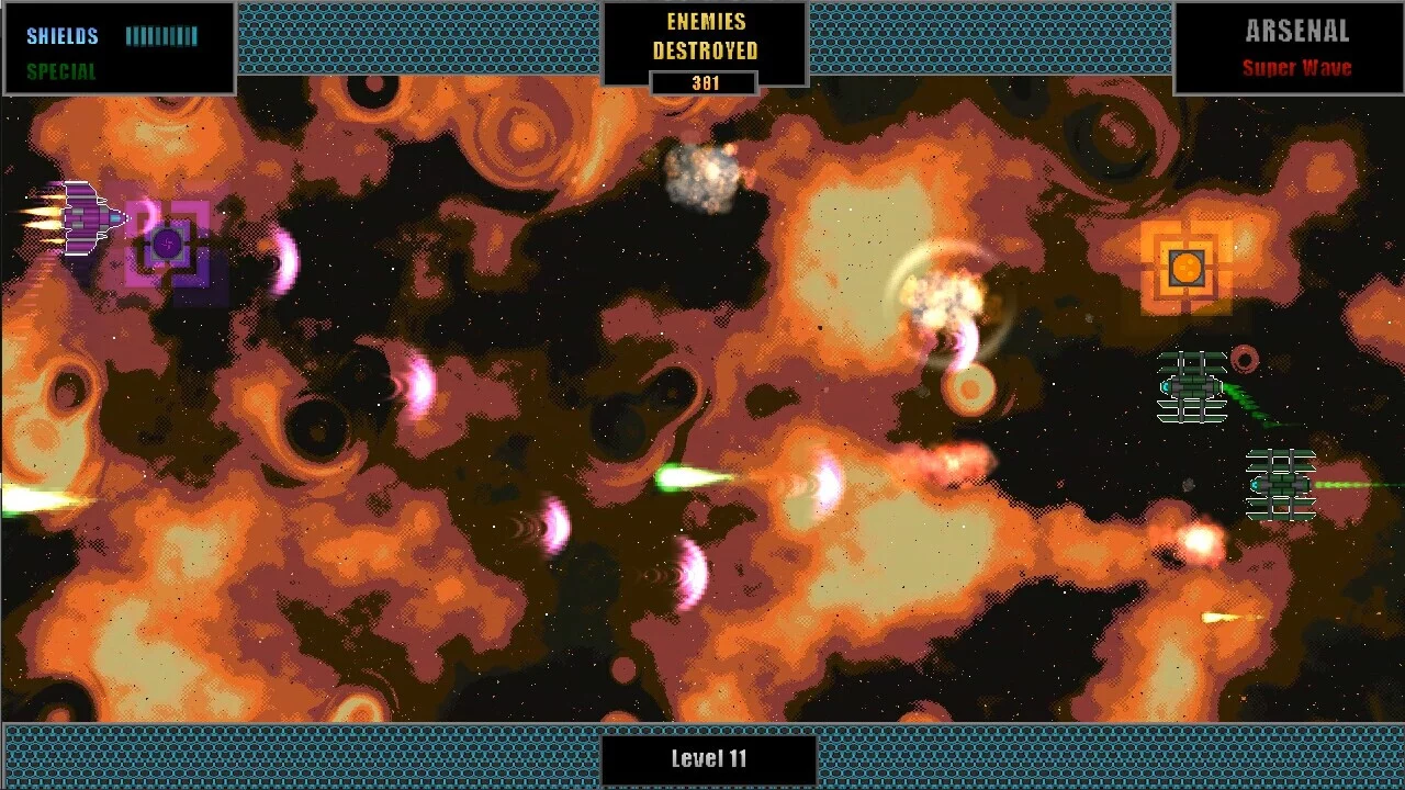 Изображение игры: Planetstar Warrior