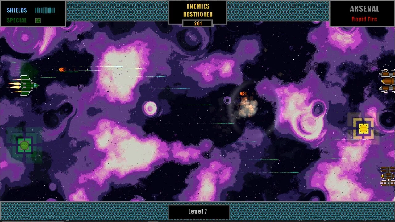 Изображение игры: Planetstar Warrior