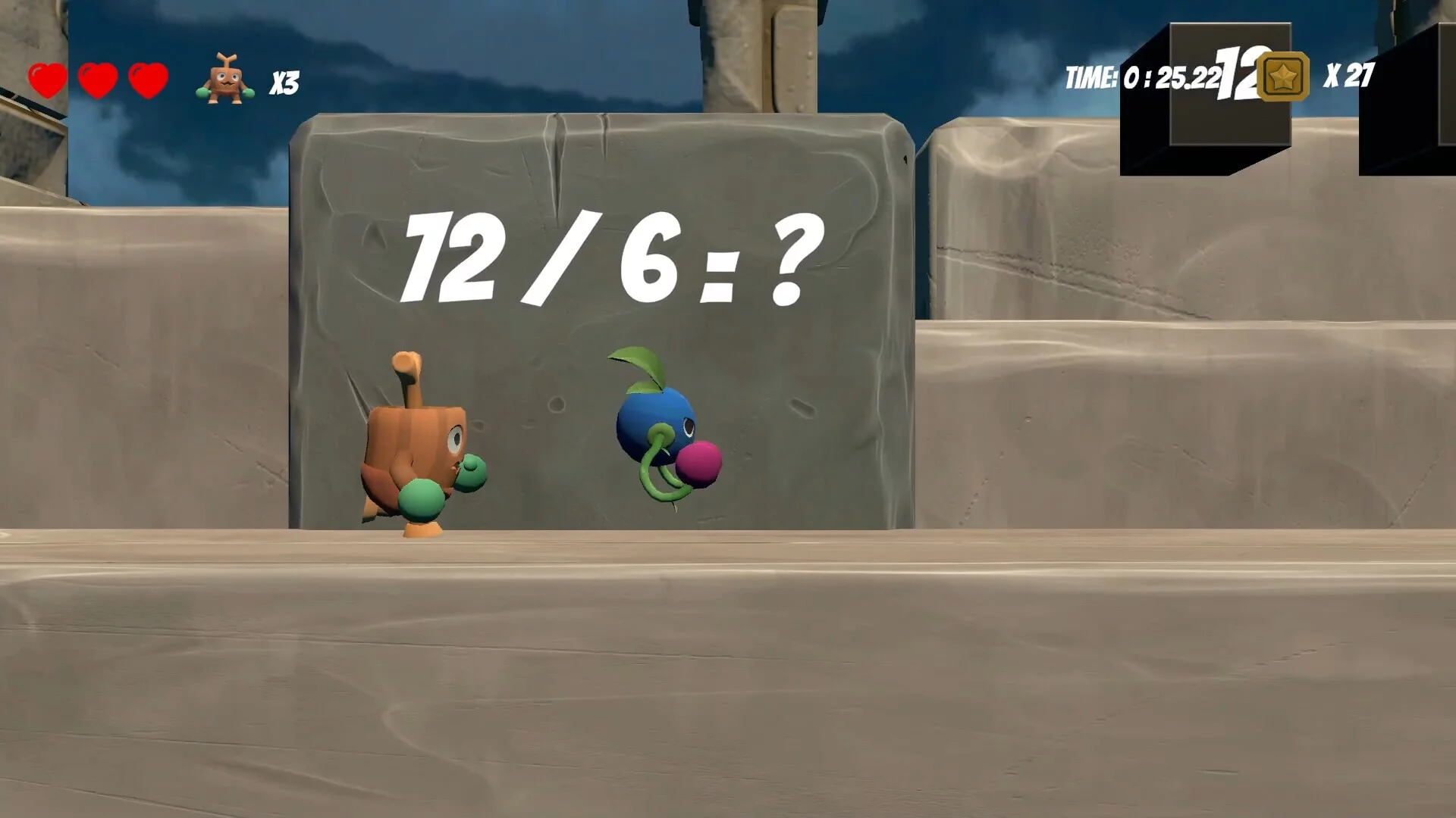 Изображение игры: Super Math Saga