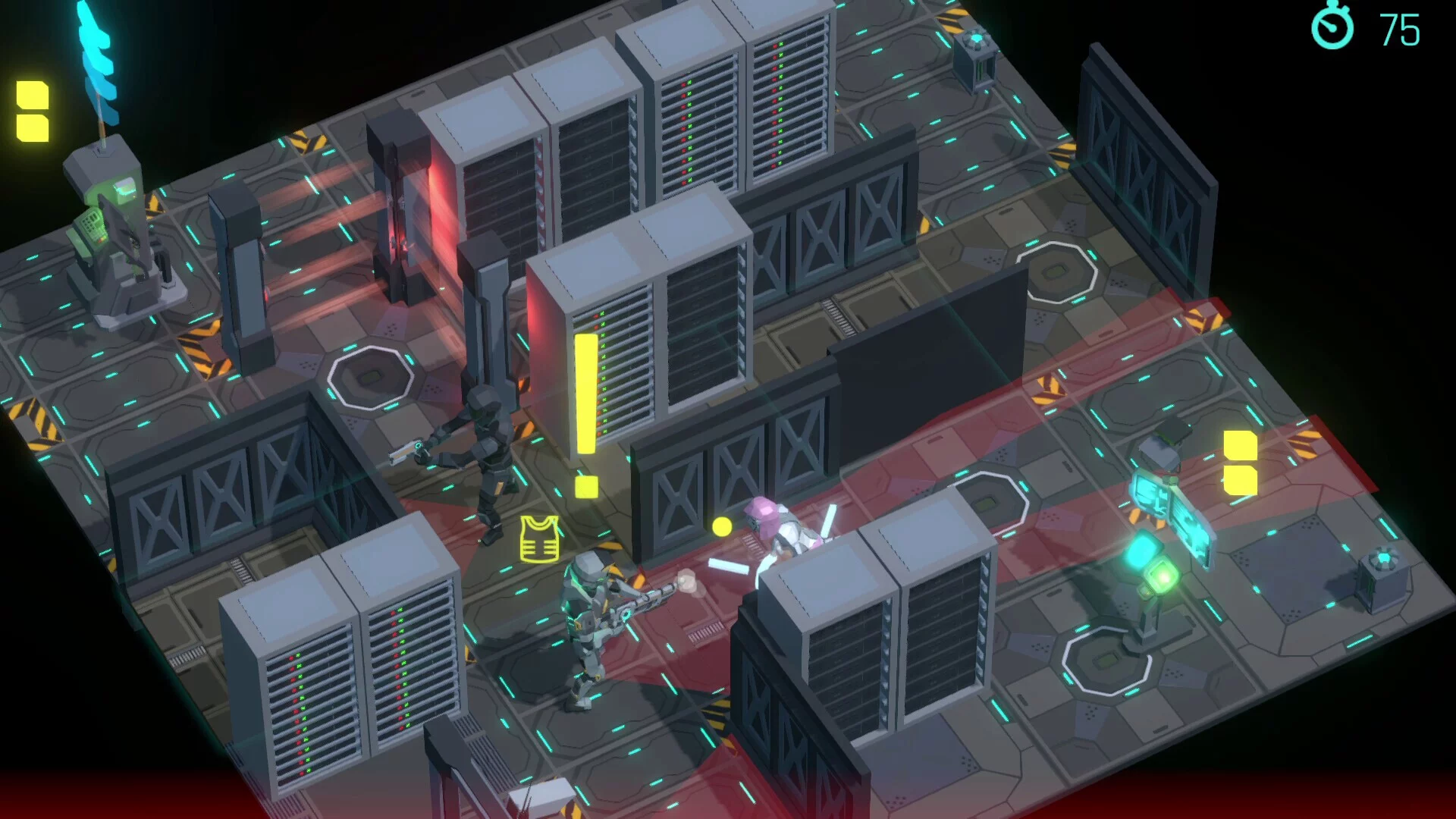 Изображение игры: Cybergrid Runner
