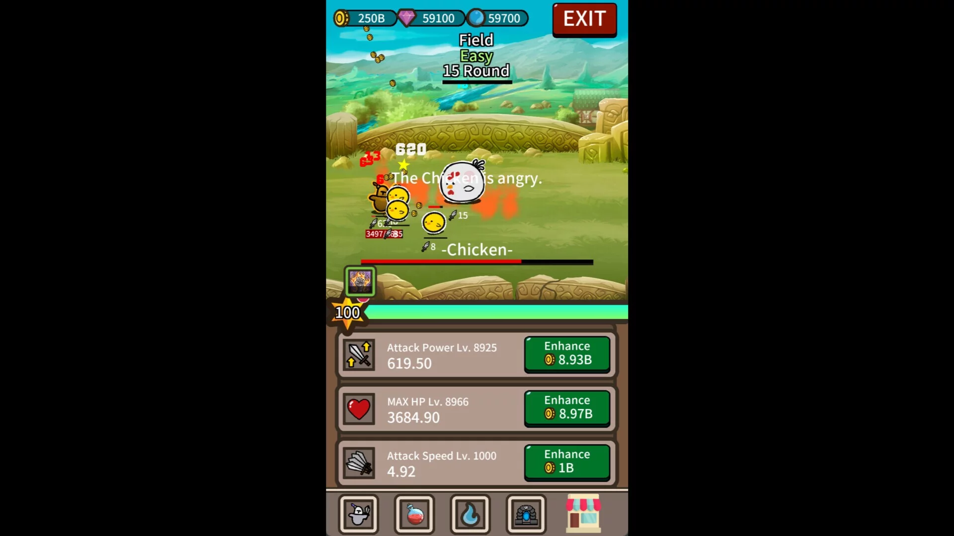 Изображение игры: Lonely Knight - Idle Roguelike RPG