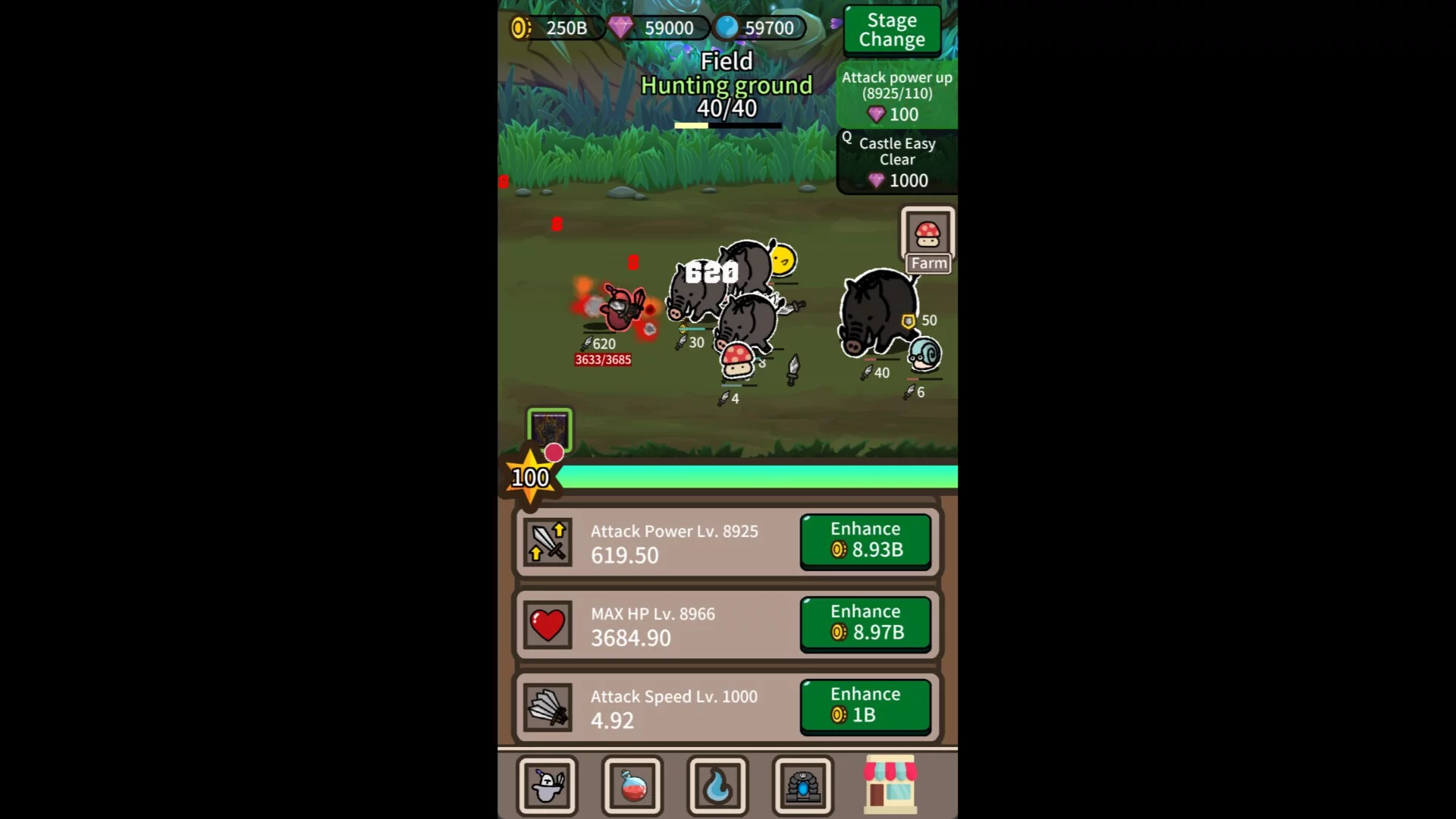 Изображение игры: Lonely Knight - Idle Roguelike RPG