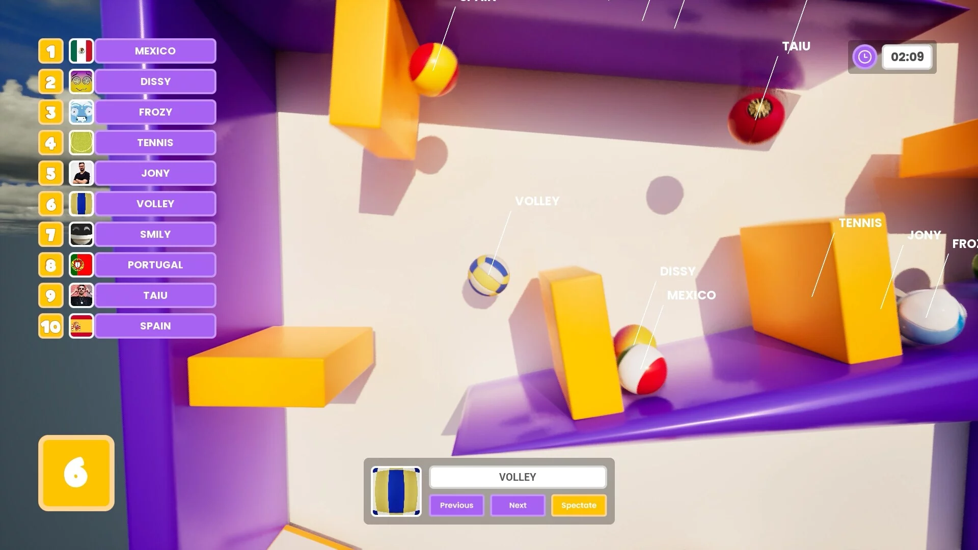 Изображение игры: BUMPER BALLS