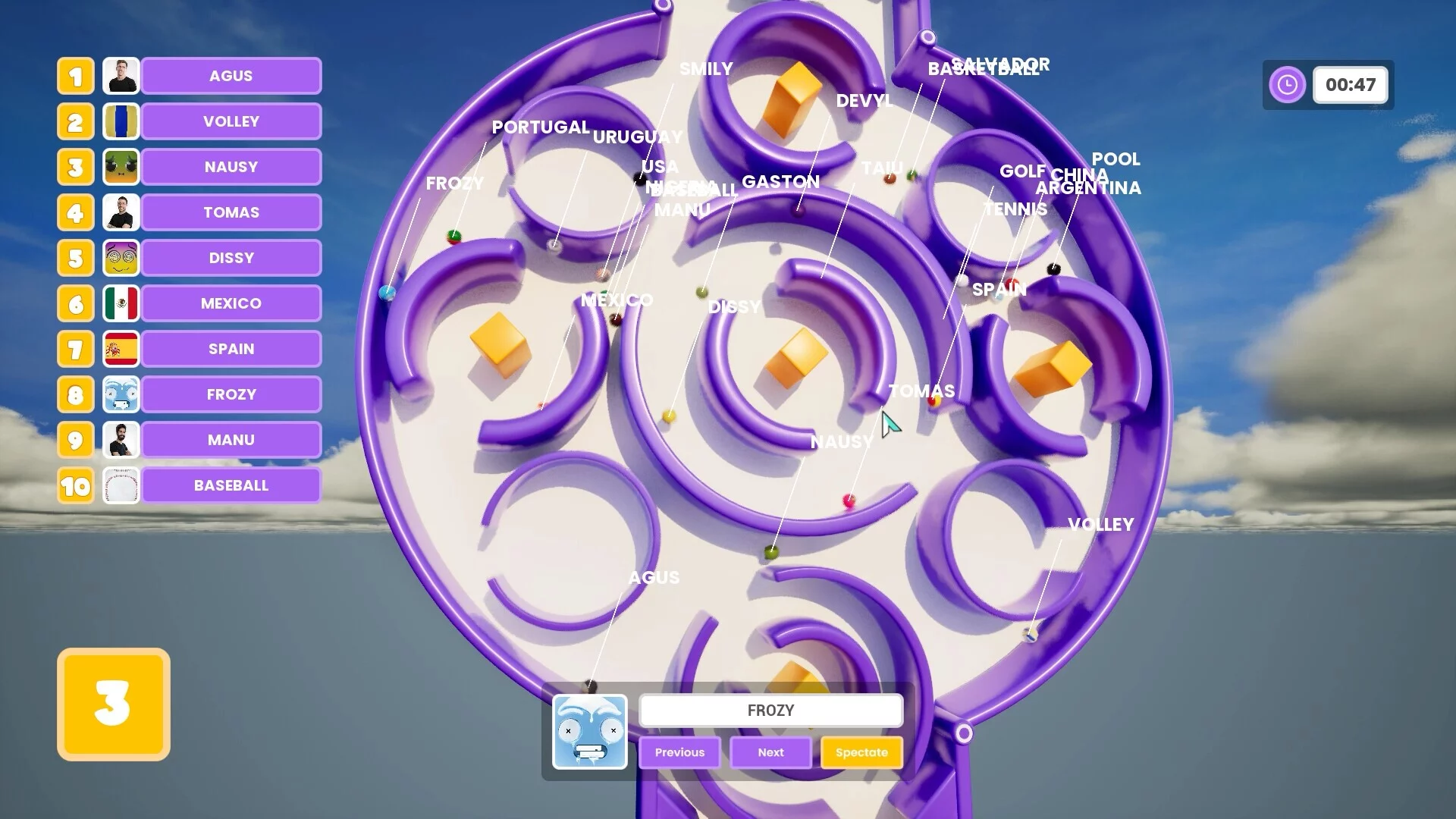 Изображение игры: BUMPER BALLS