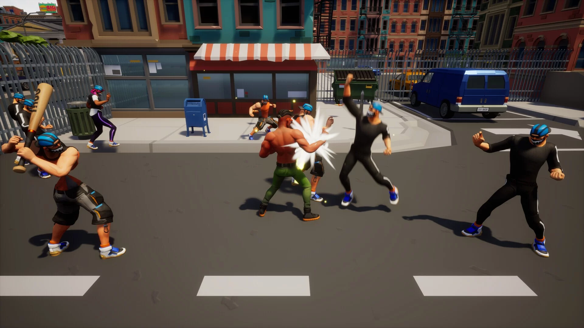 Изображение игры: Urban Warriors