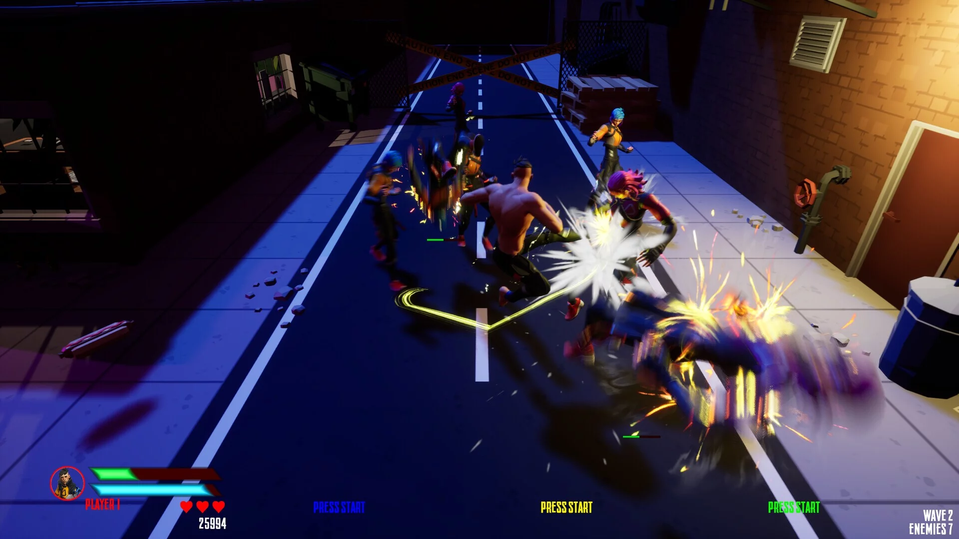 Изображение игры: Urban Warriors