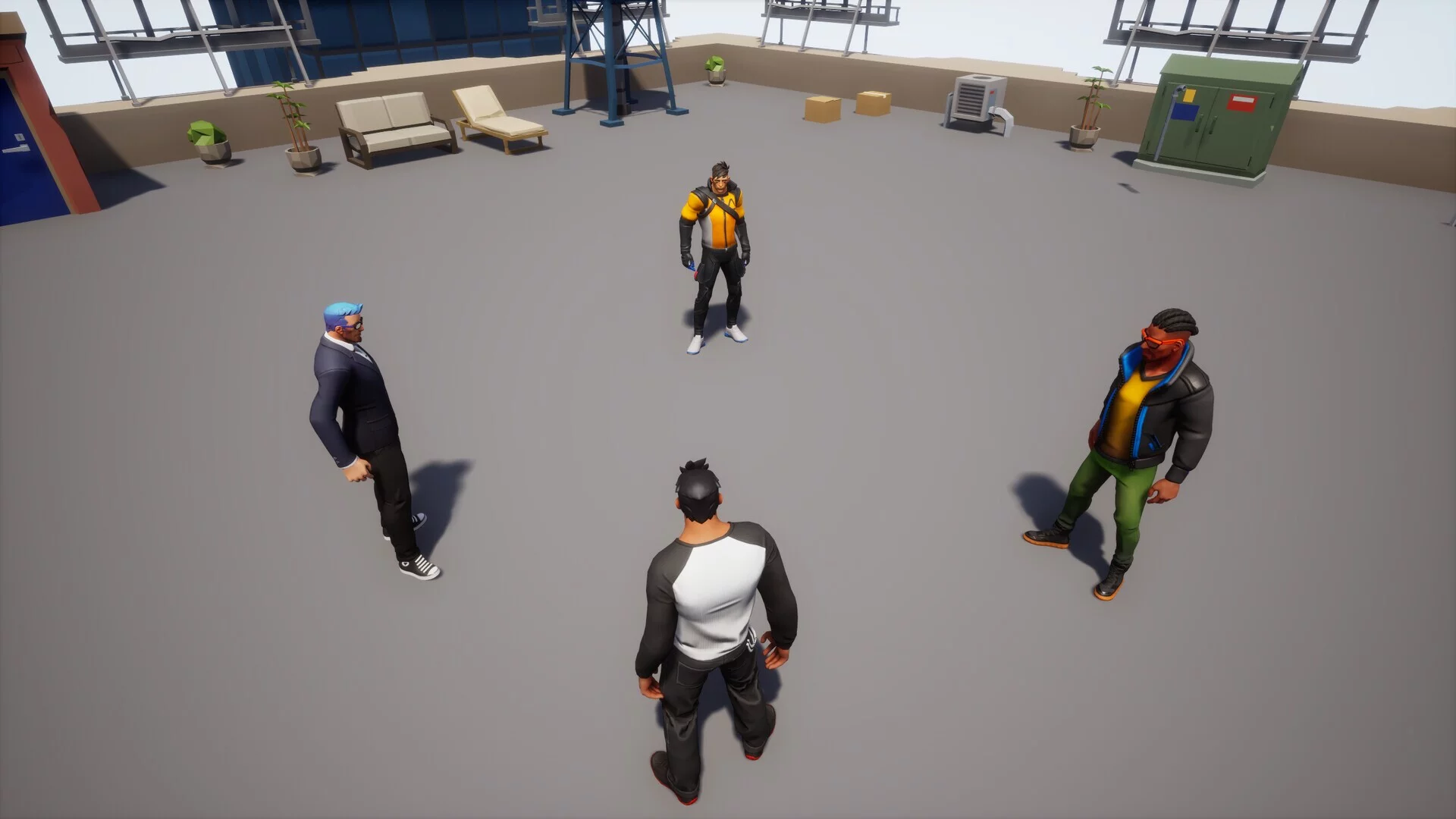 Изображение игры: Urban Warriors
