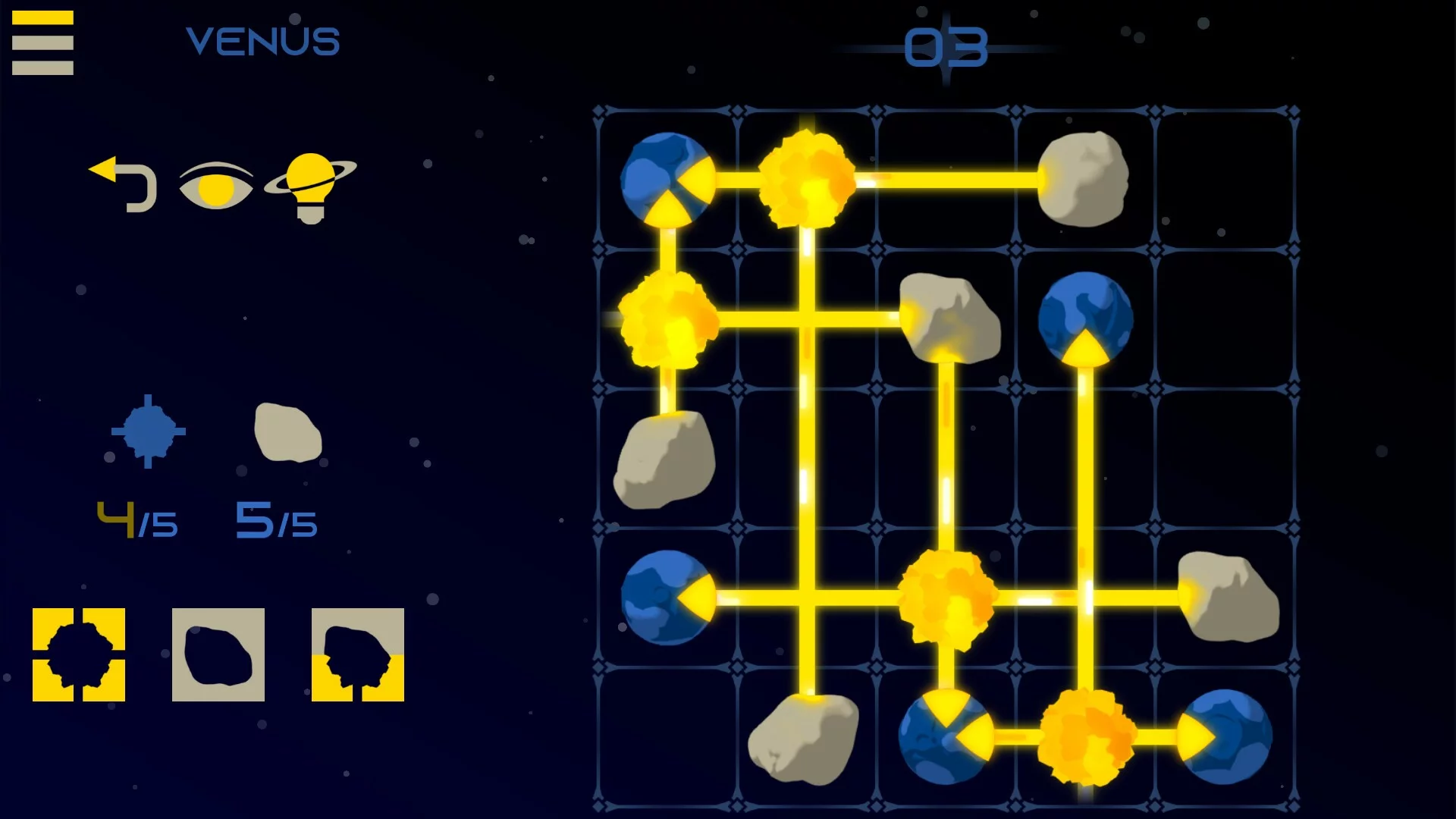 Изображение игры: Starlight X-2: Galactic Puzzles
