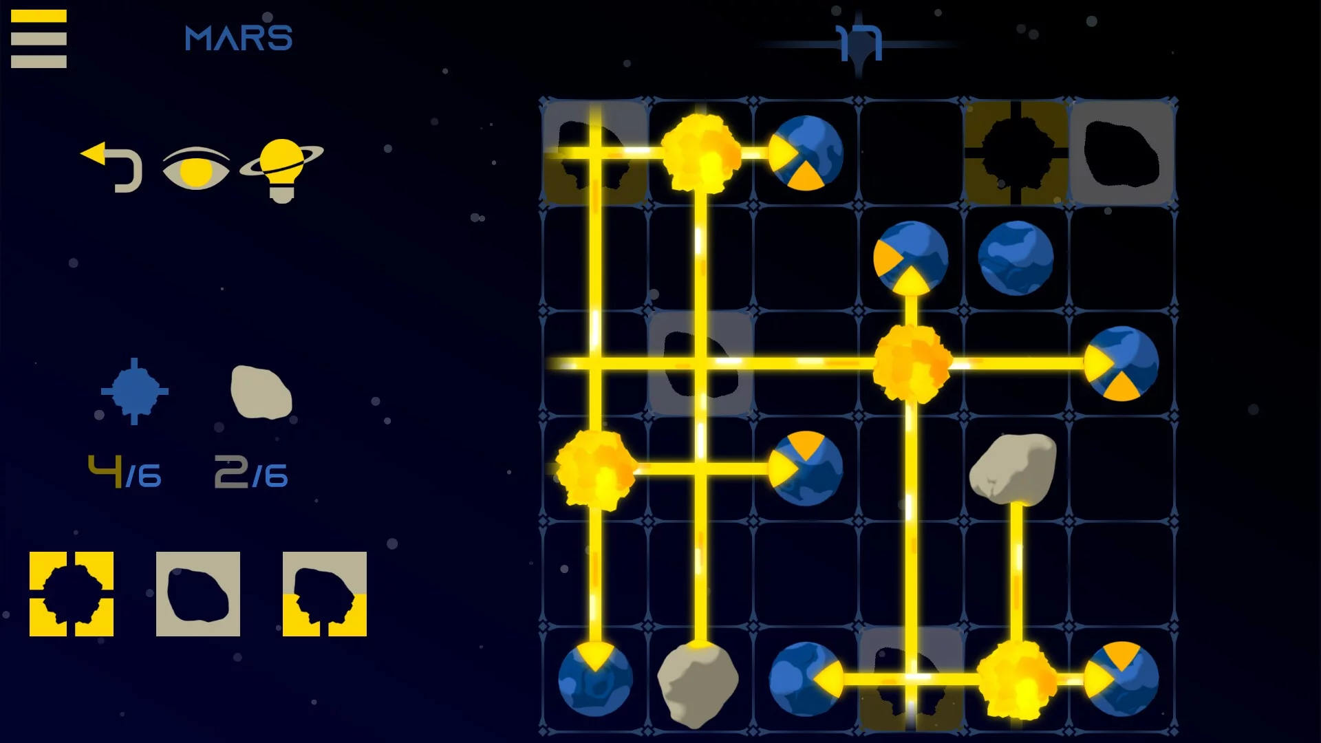 Изображение игры: Starlight X-2: Galactic Puzzles