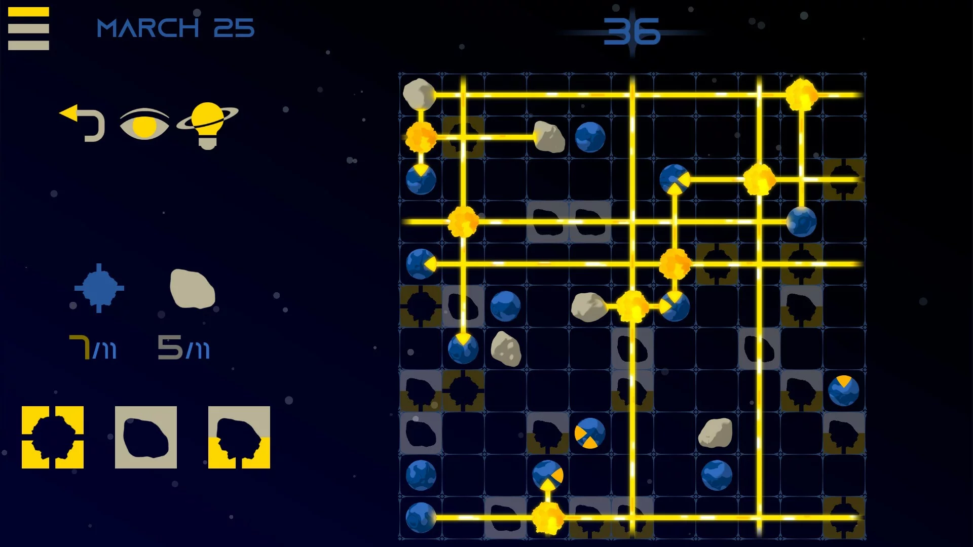 Изображение игры: Starlight X-2: Galactic Puzzles