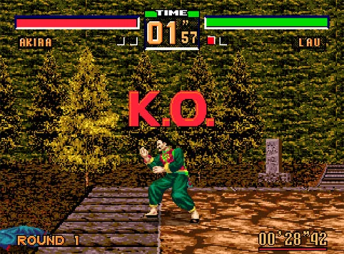 Изображение игры: Virtua Fighter 2