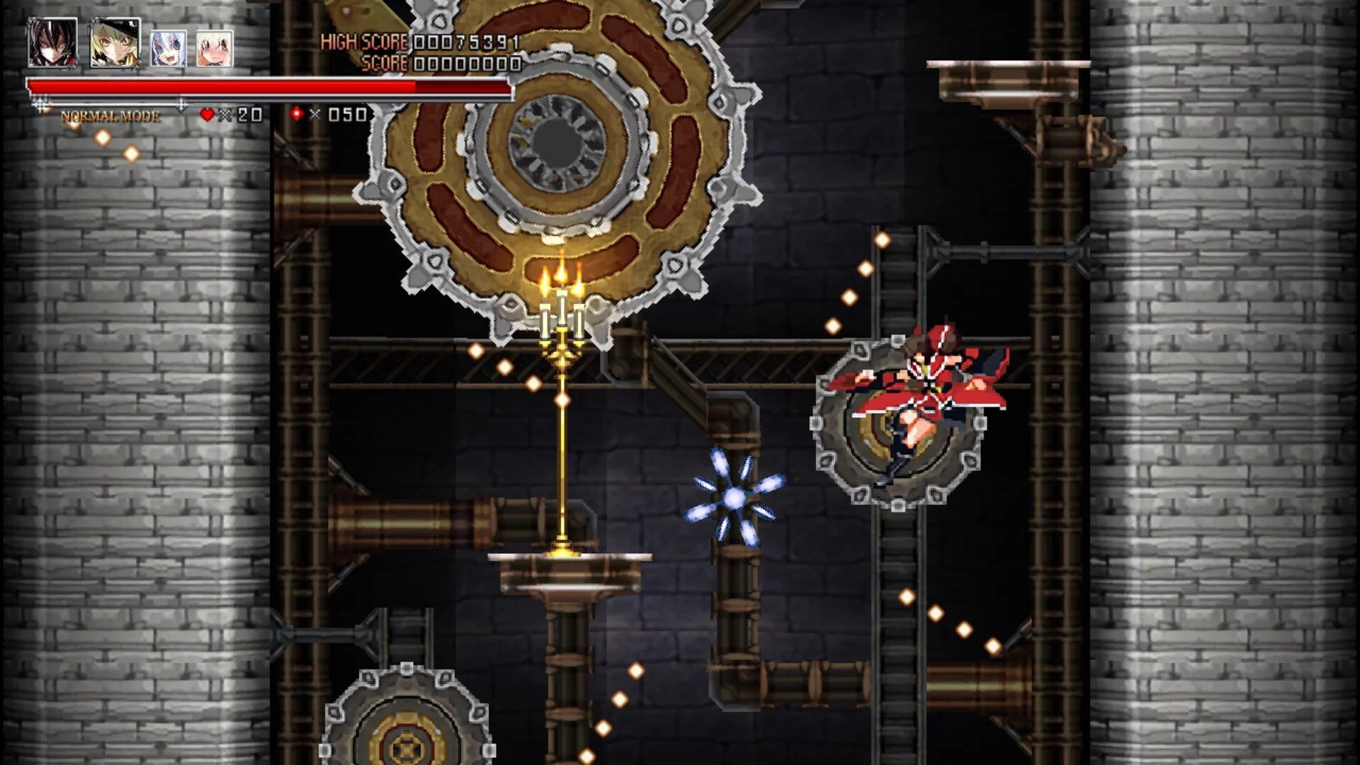 Изображение игры: Koumajou Remilia: Scarlet Symphony