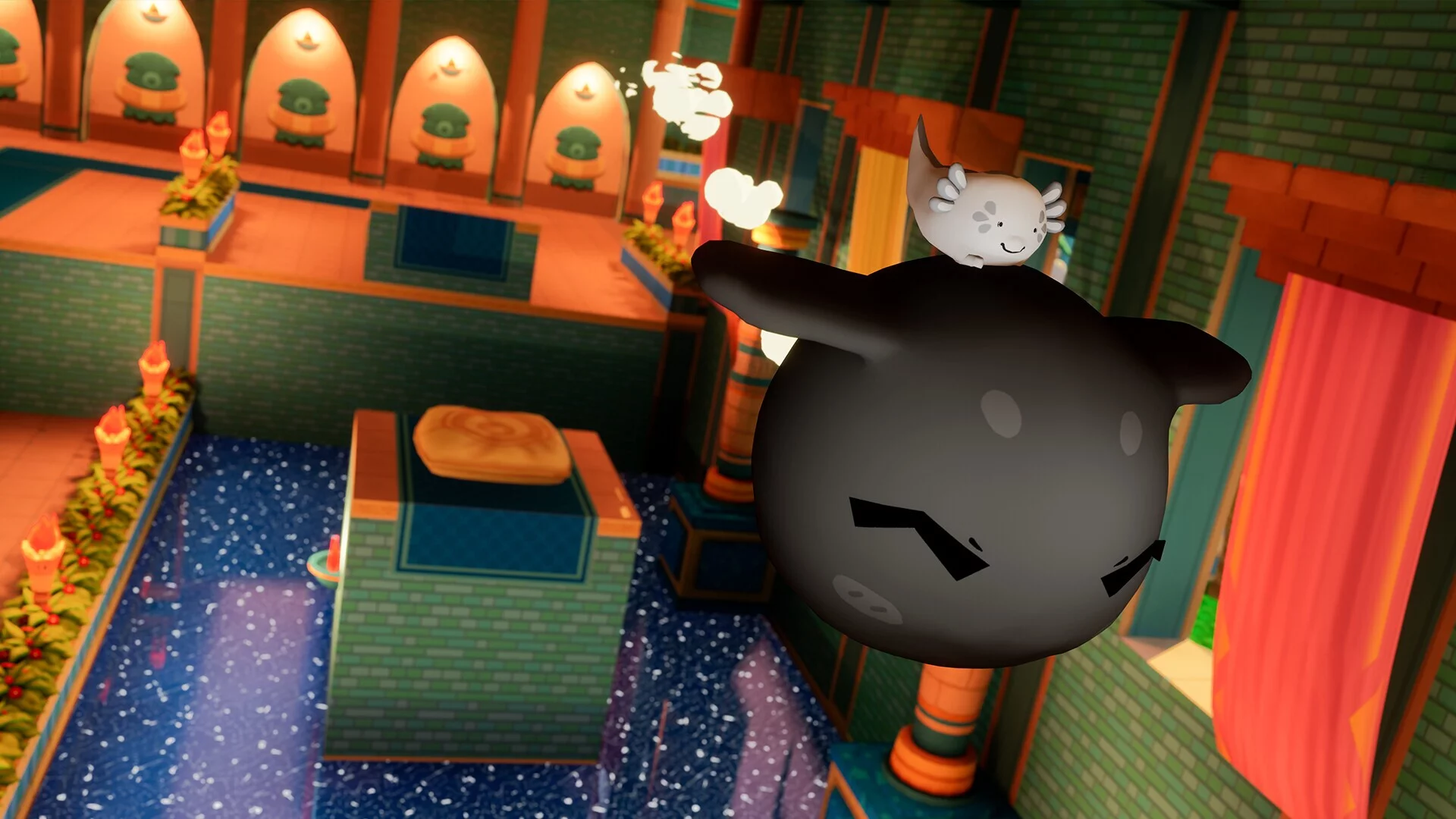 Изображение игры: Corbid! A Colorful Adventure
