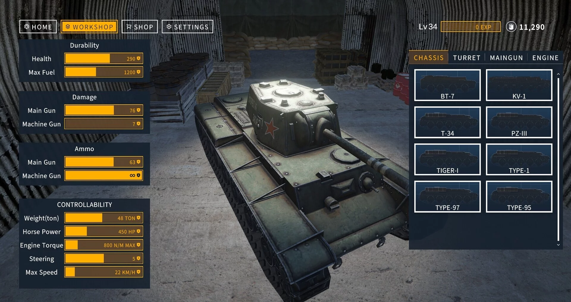 Изображение игры: Tank Survivor