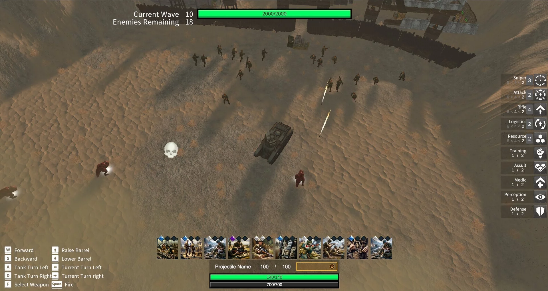Изображение игры: Tank Survivor