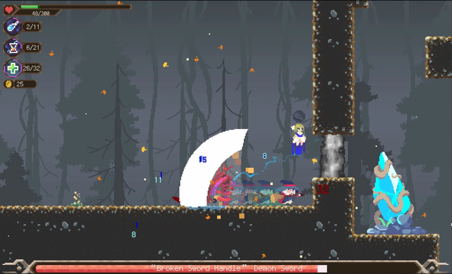 Изображение игры: The witch and the bottle of concepts