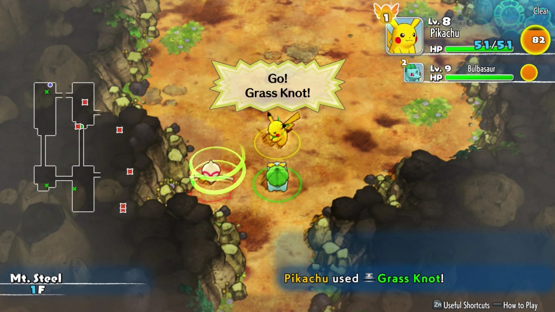 Изображение игры: Pokémon Mystery Dungeon: Rescue Team DX