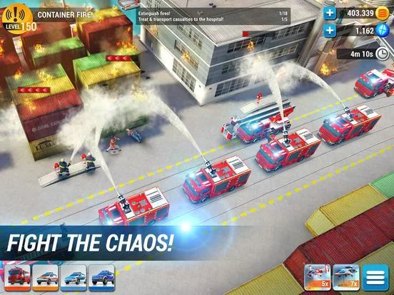 Изображение игры: EMERGENCY HQ