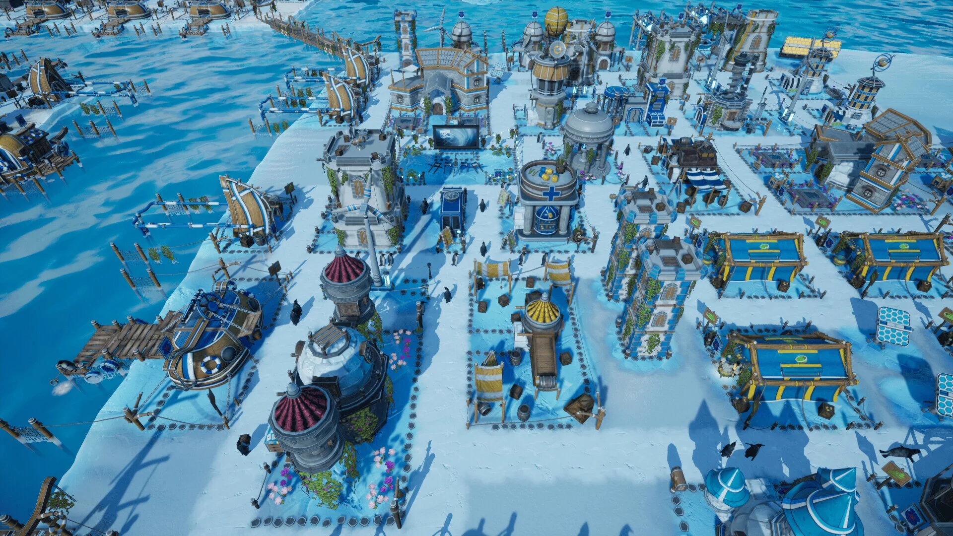 Изображение игры: United Penguin Kingdom