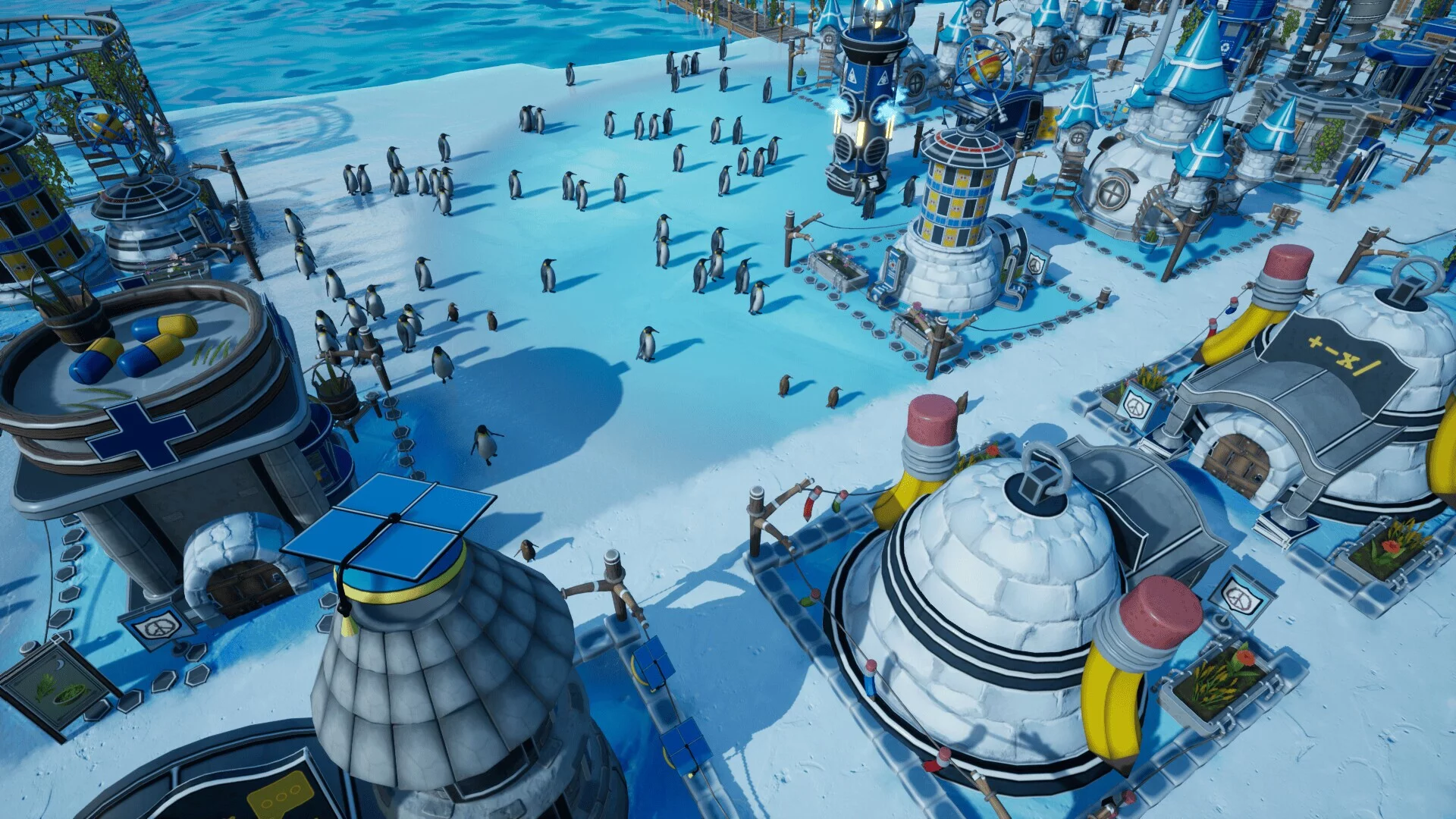 Изображение игры: United Penguin Kingdom