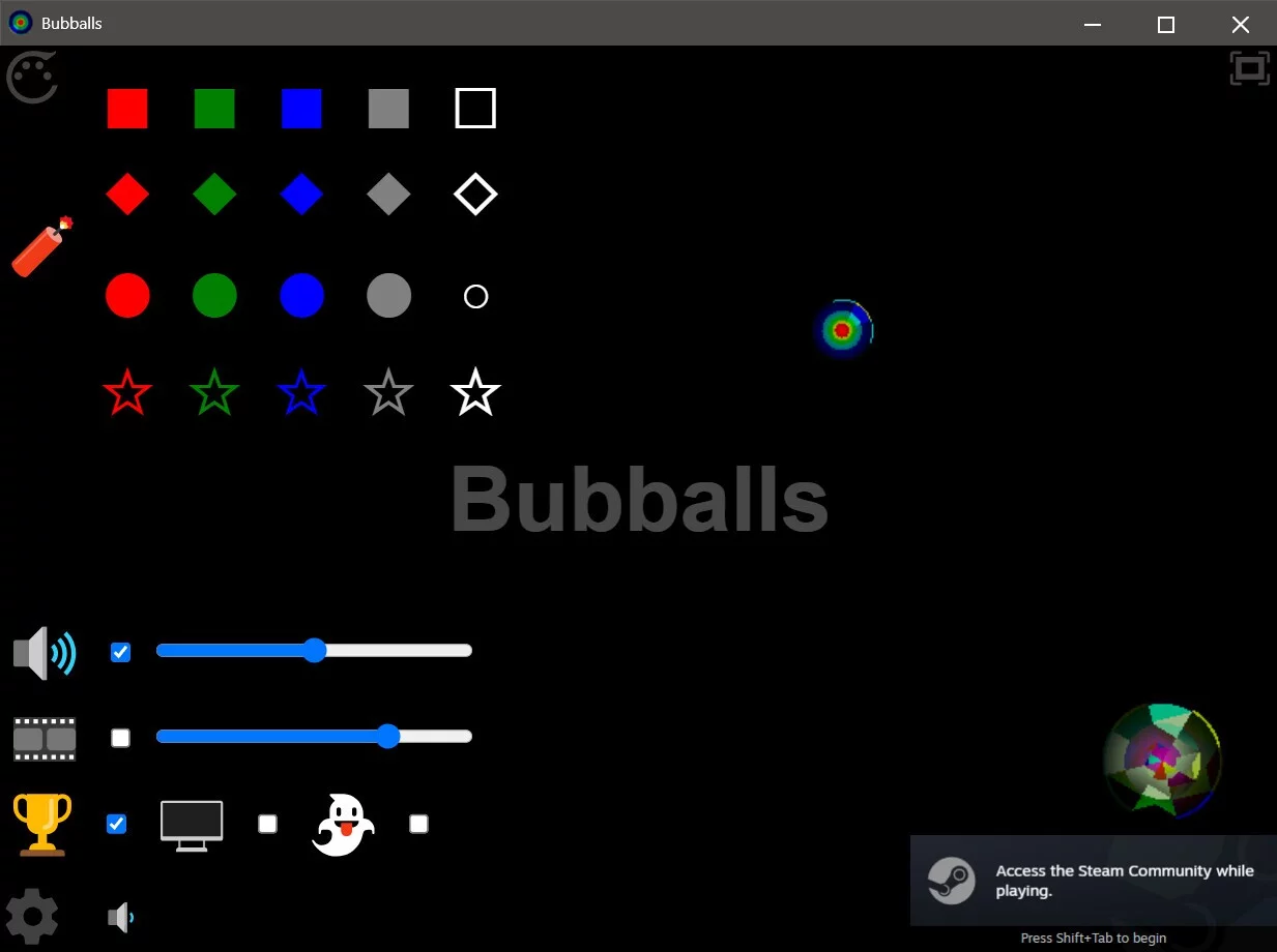 Изображение игры: Bubballs