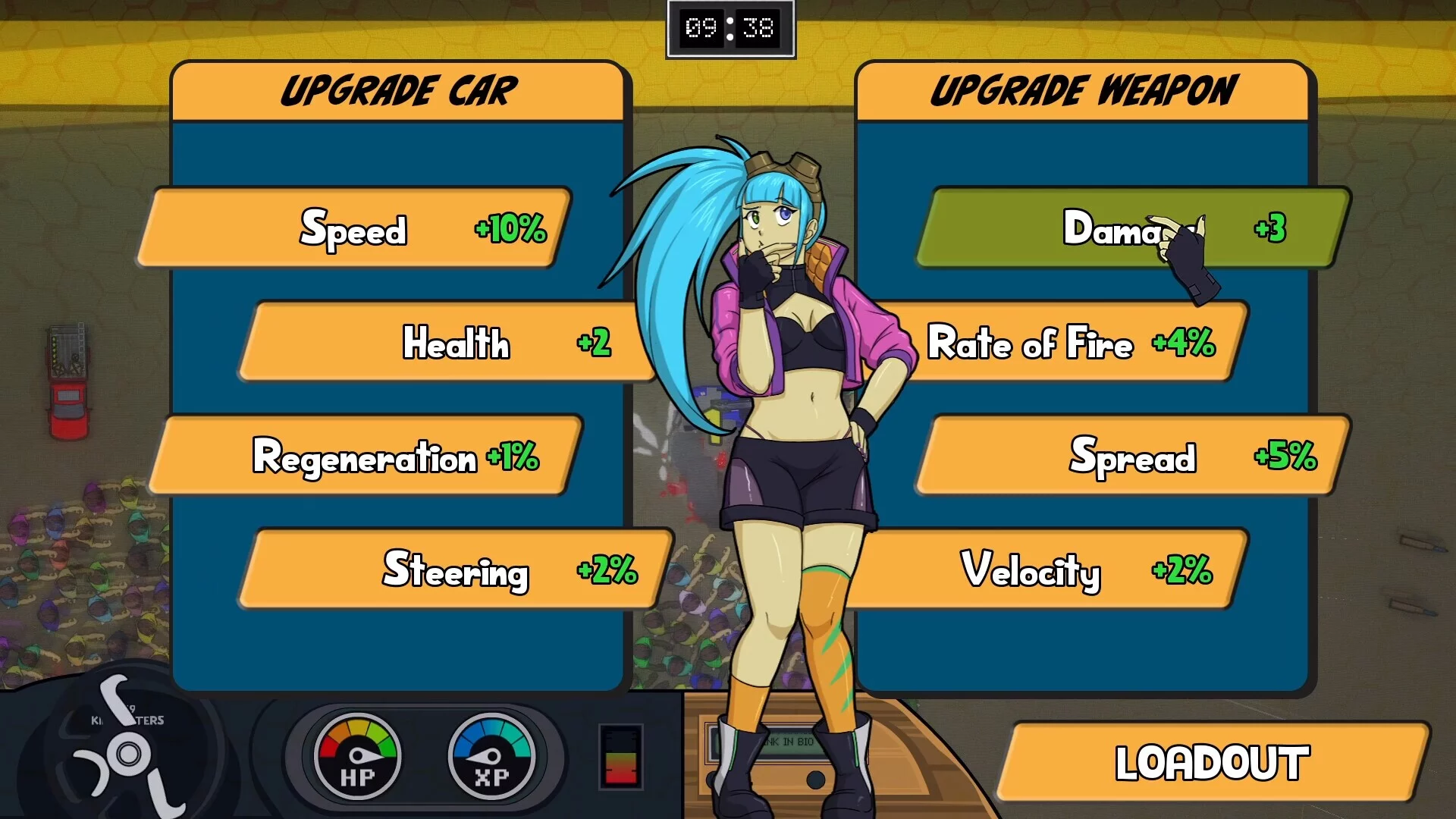 Изображение игры: Auto Auto: Maximum Autodrive In The Alien Apocalypse