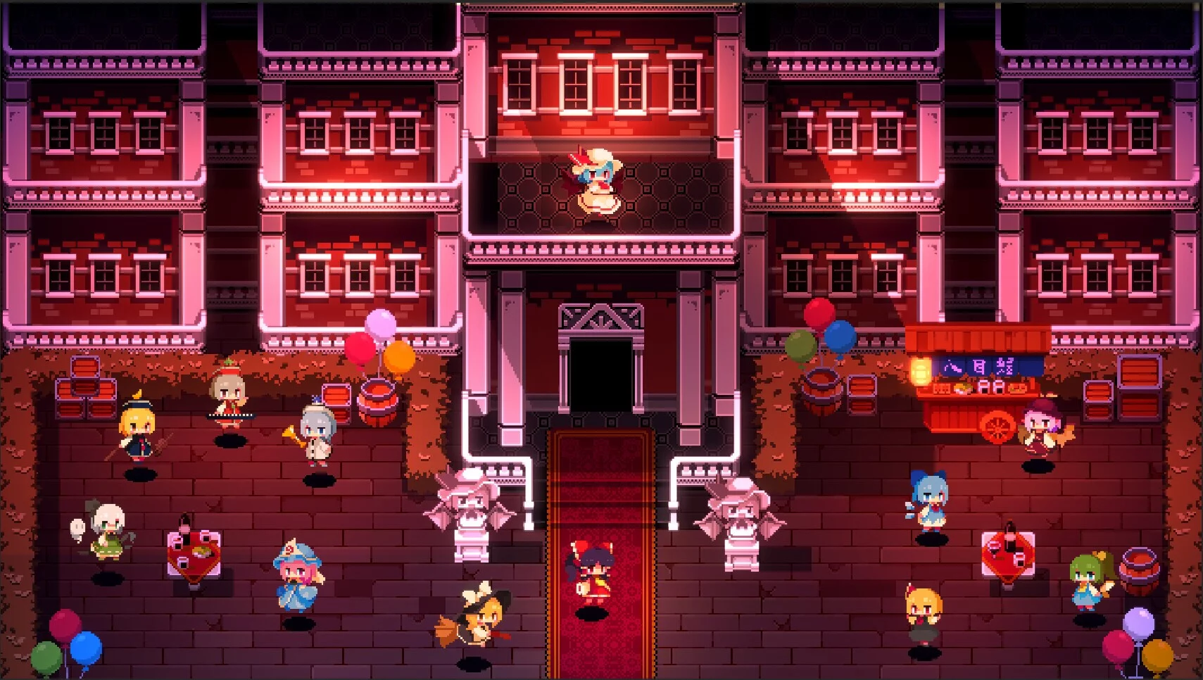 Изображение игры: Touhou ~Red Empress Devil.