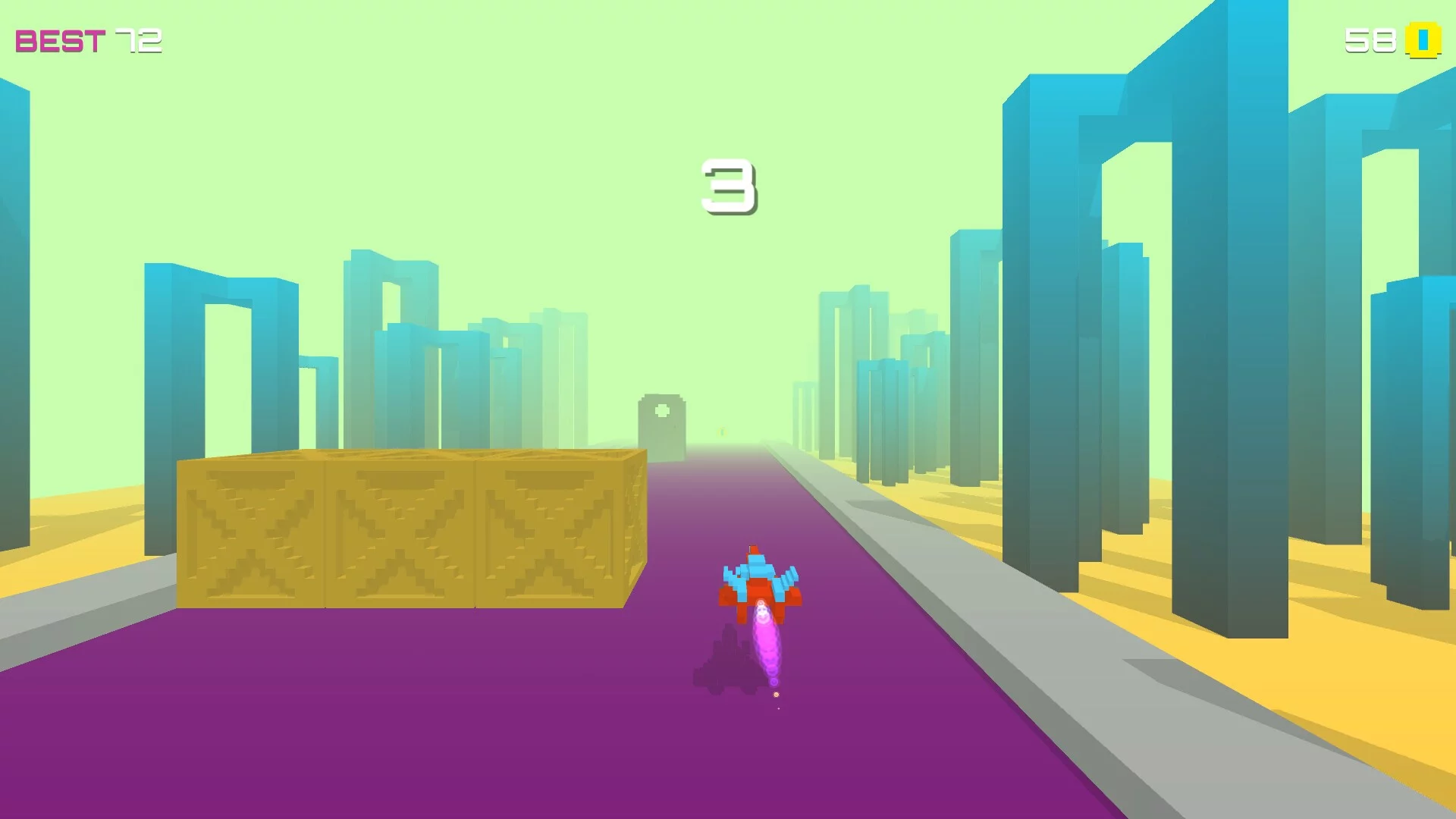 Изображение игры: Gas Gas Rocket!