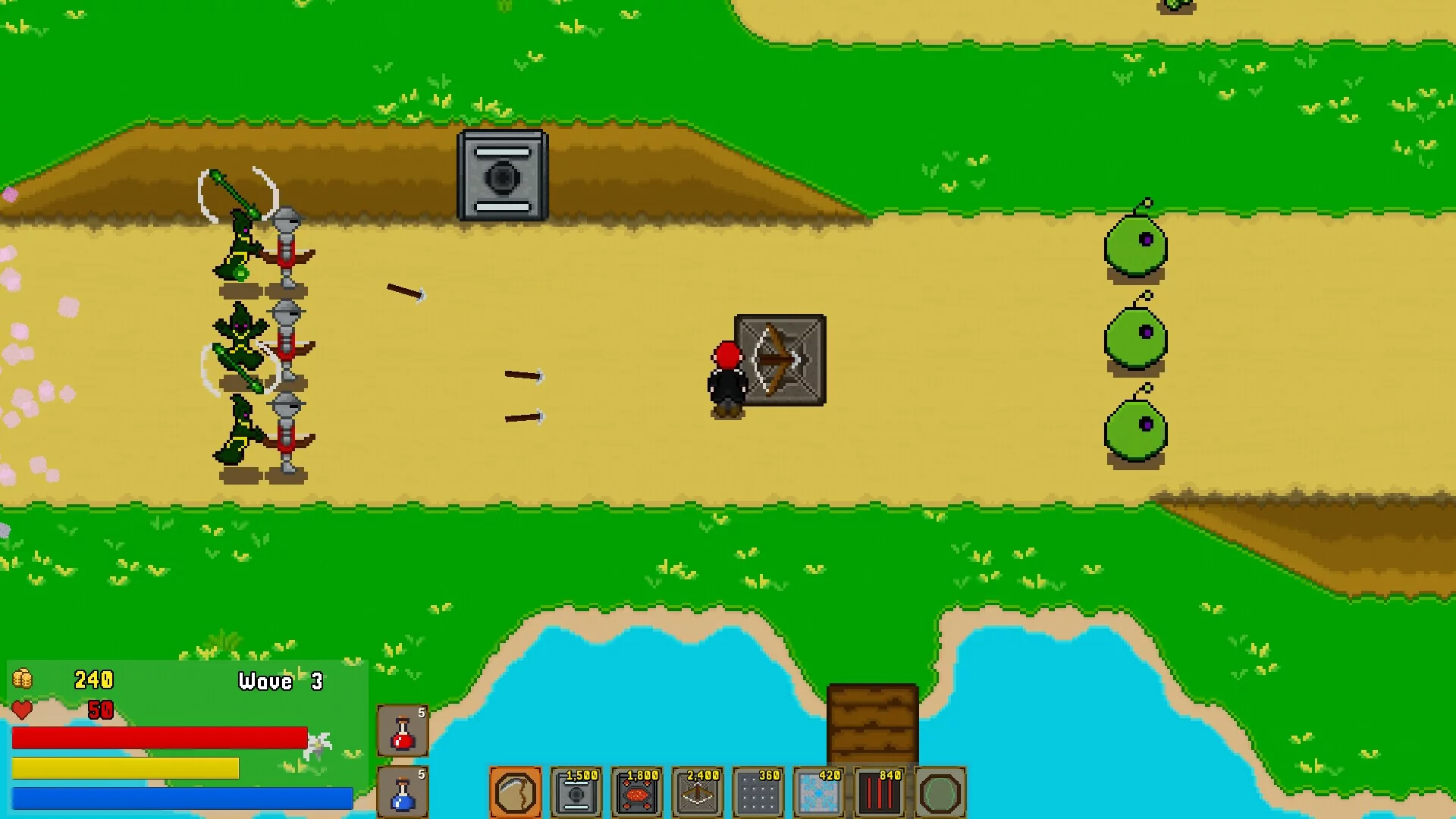 Изображение игры: Pixel Defender