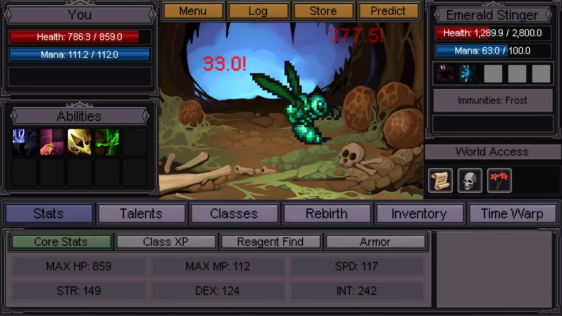 Изображение игры: Cycle Idle RPG