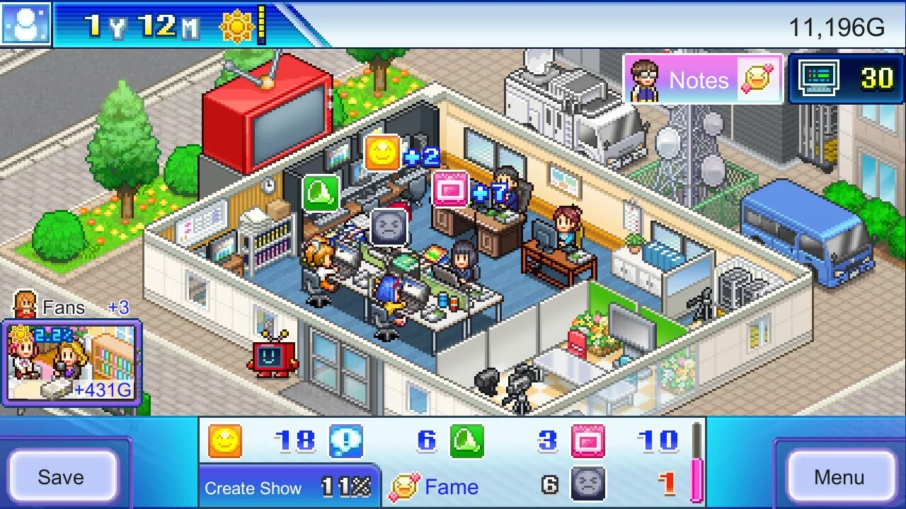 Изображение игры: TV Studio Story