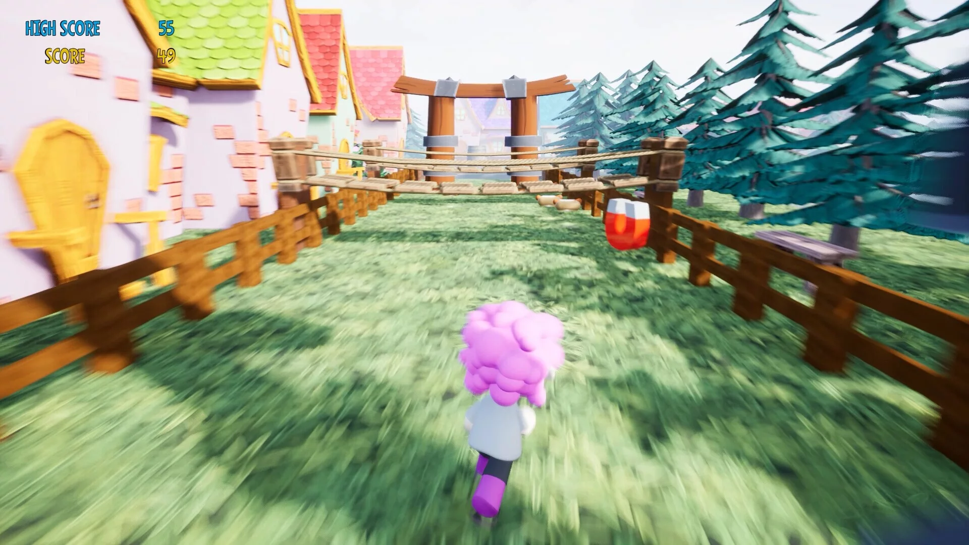 Изображение игры: Hotdog Runner