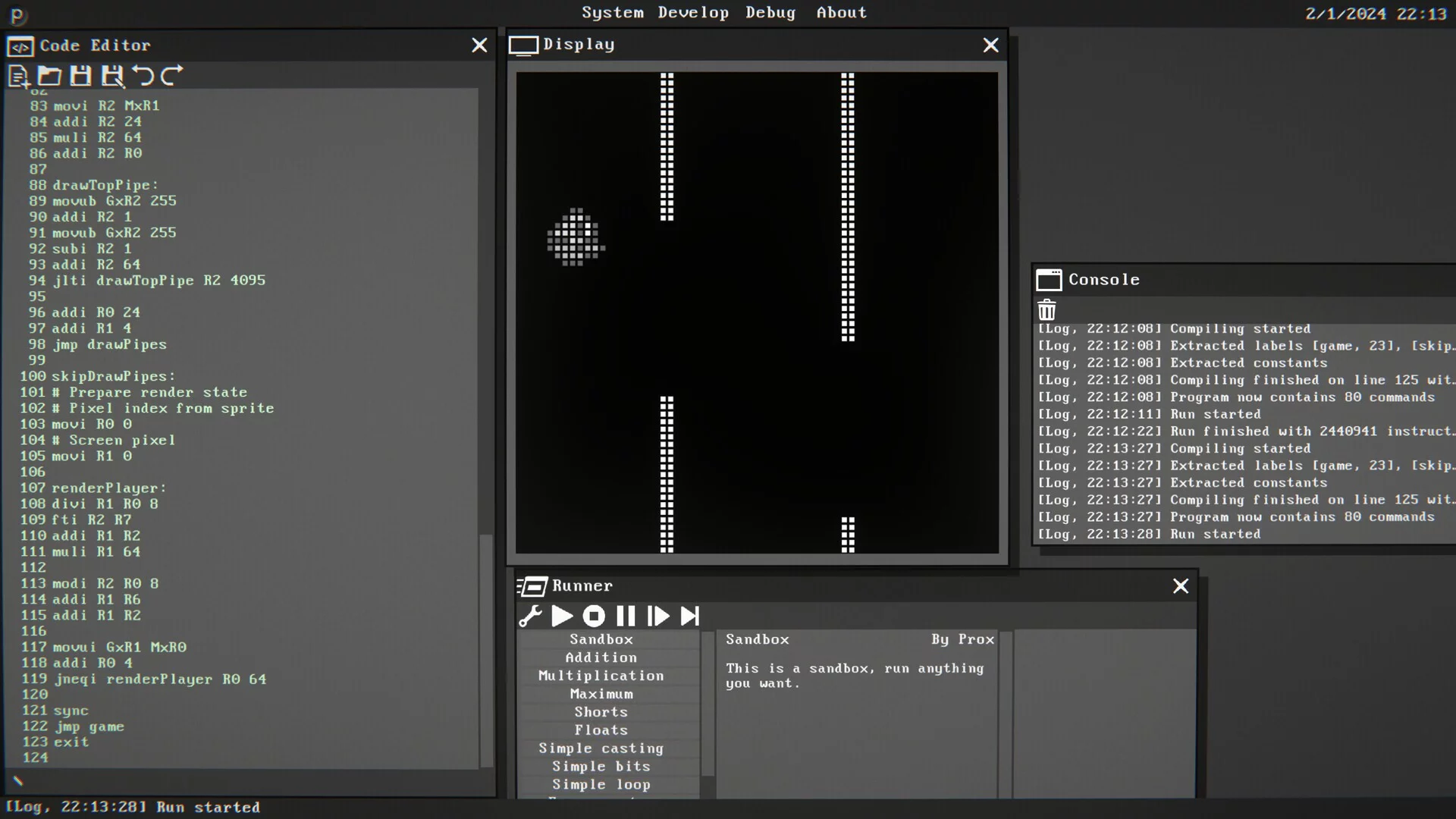 Изображение игры: ProxOS