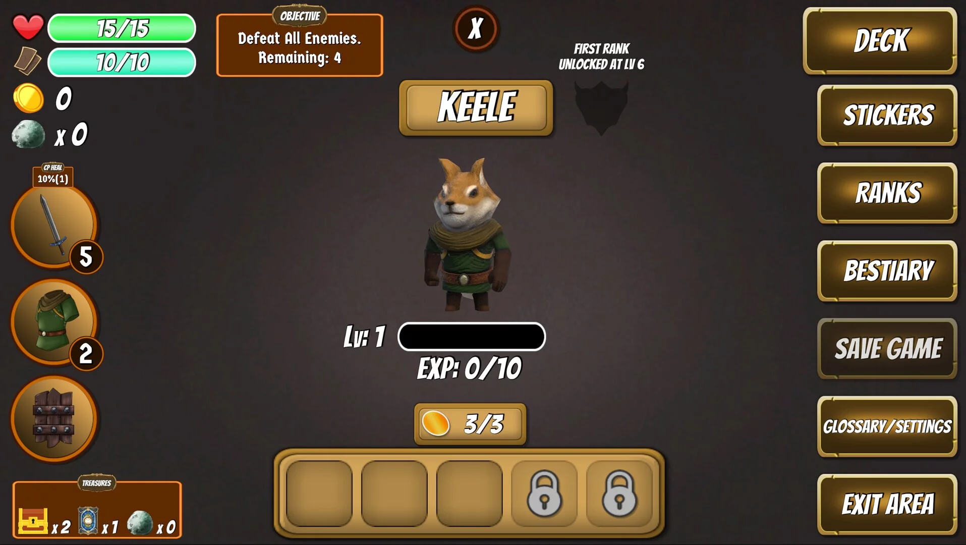 Изображение игры: Card Fencer
