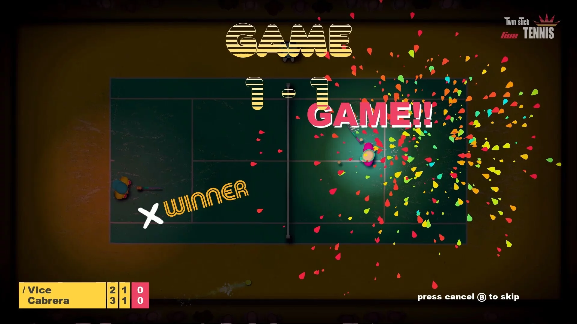 Изображение игры: Twin Stick Tennis
