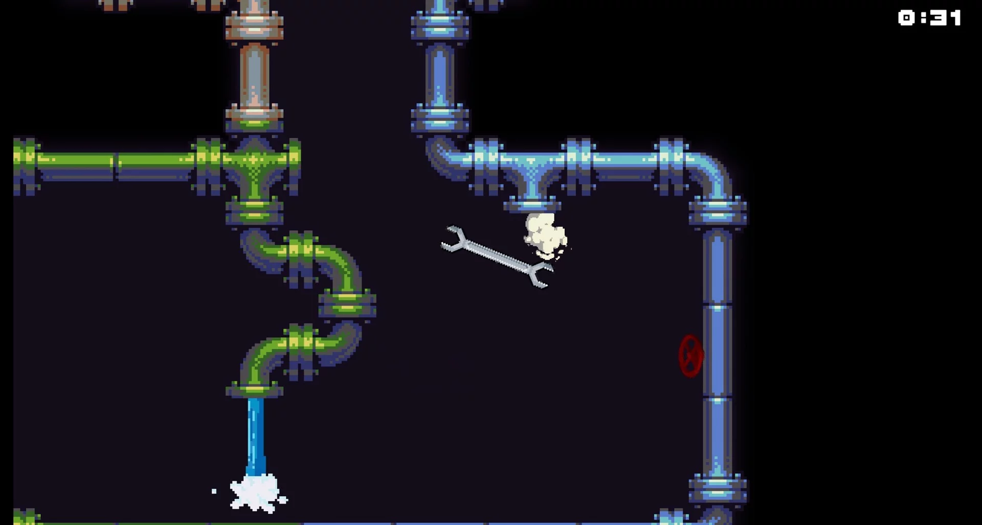 Изображение игры: Pipe Escape