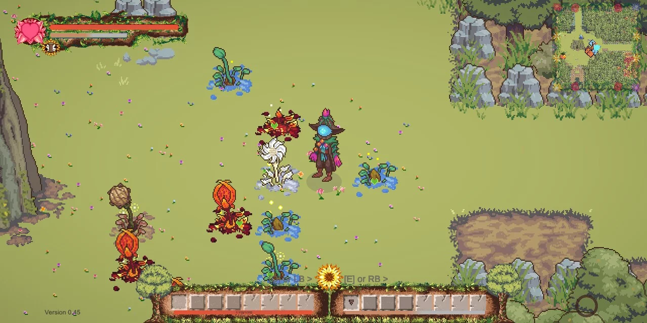 Изображение игры: FloraMancer: Seeds and Spells
