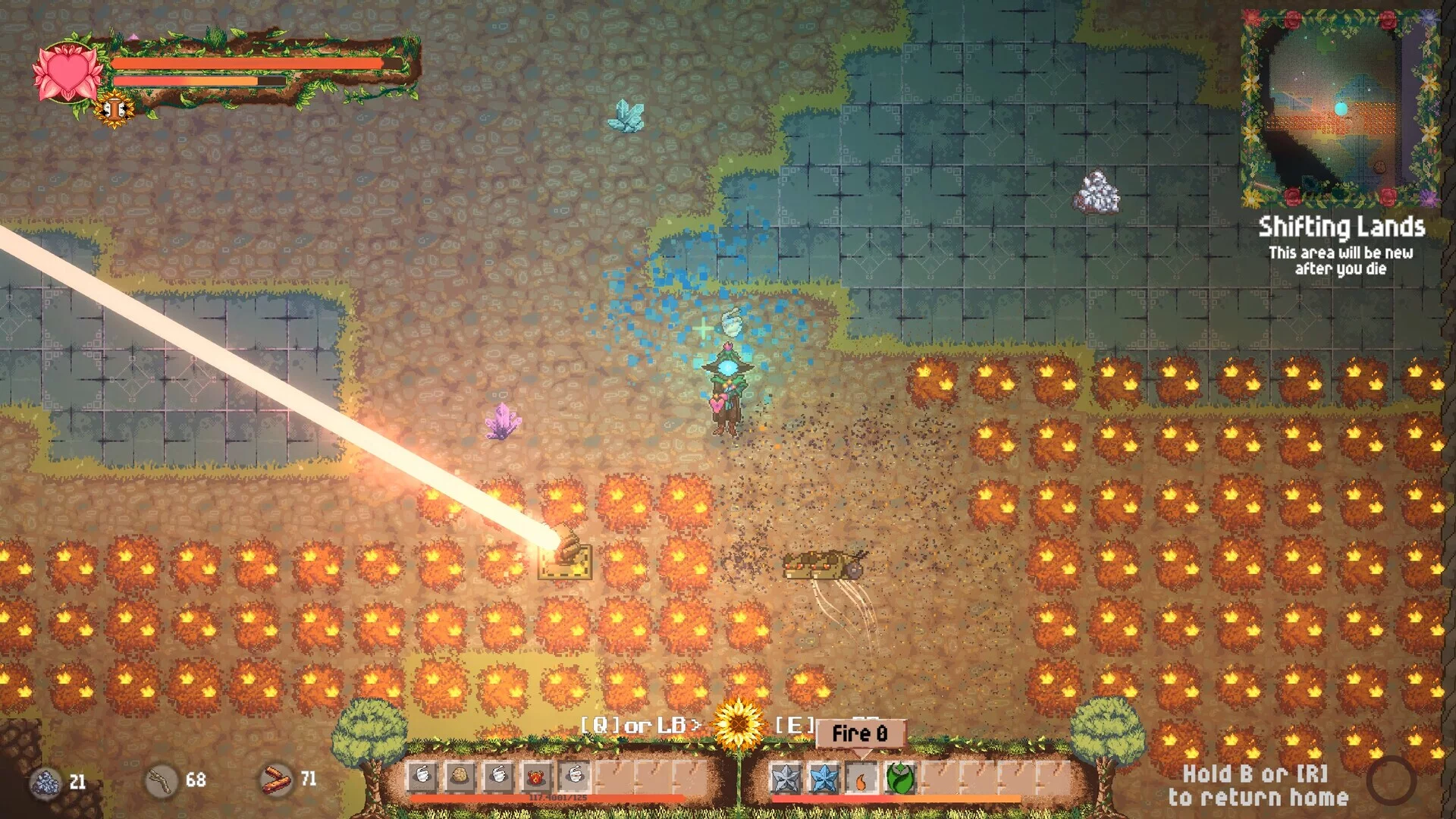 Изображение игры: FloraMancer: Seeds and Spells
