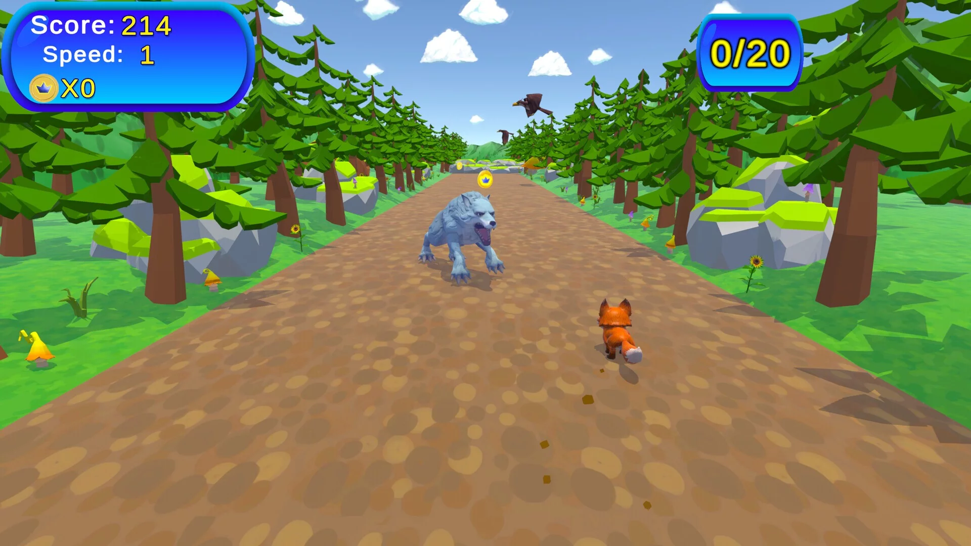 Изображение игры: Fox Trot