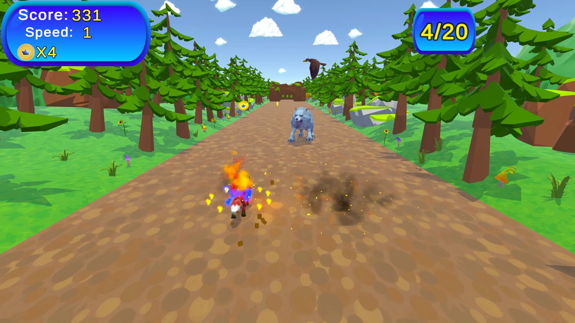 Изображение игры: Fox Trot