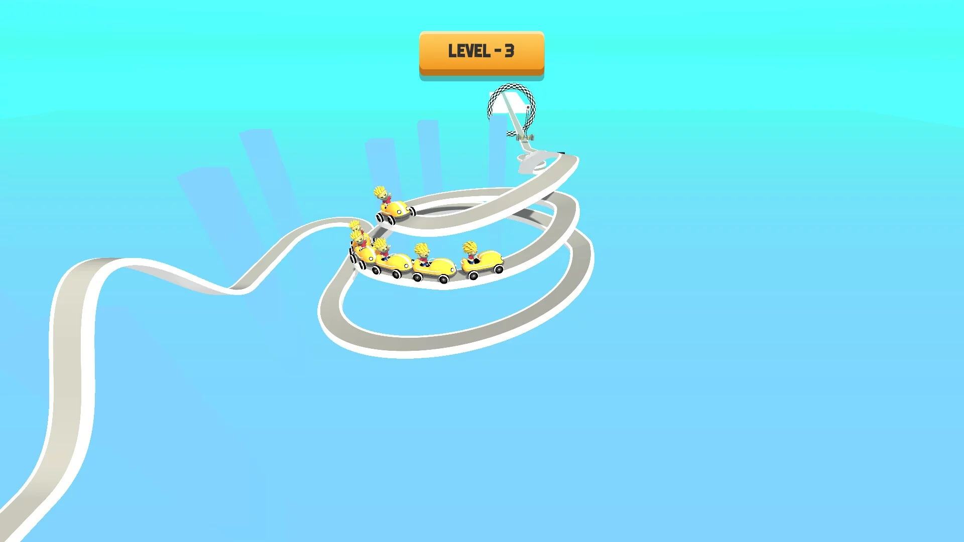 Изображение игры: Sky Roller Coaster