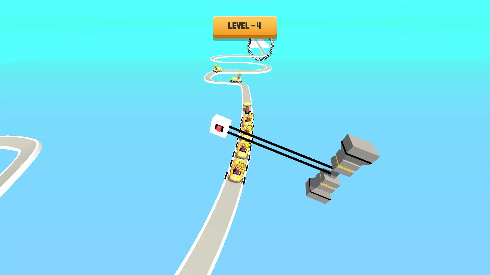 Изображение игры: Sky Roller Coaster