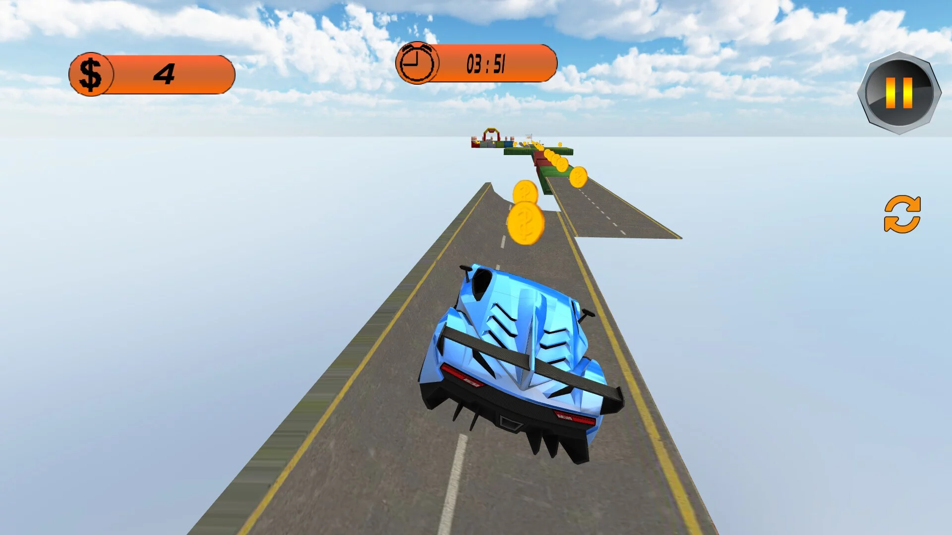 Изображение игры: Stunts above Clouds 2