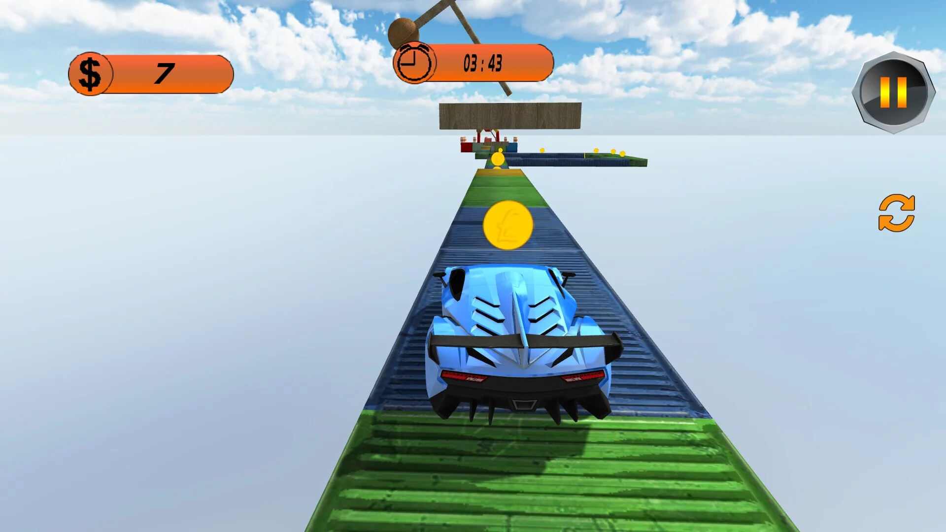 Изображение игры: Stunts above Clouds 2