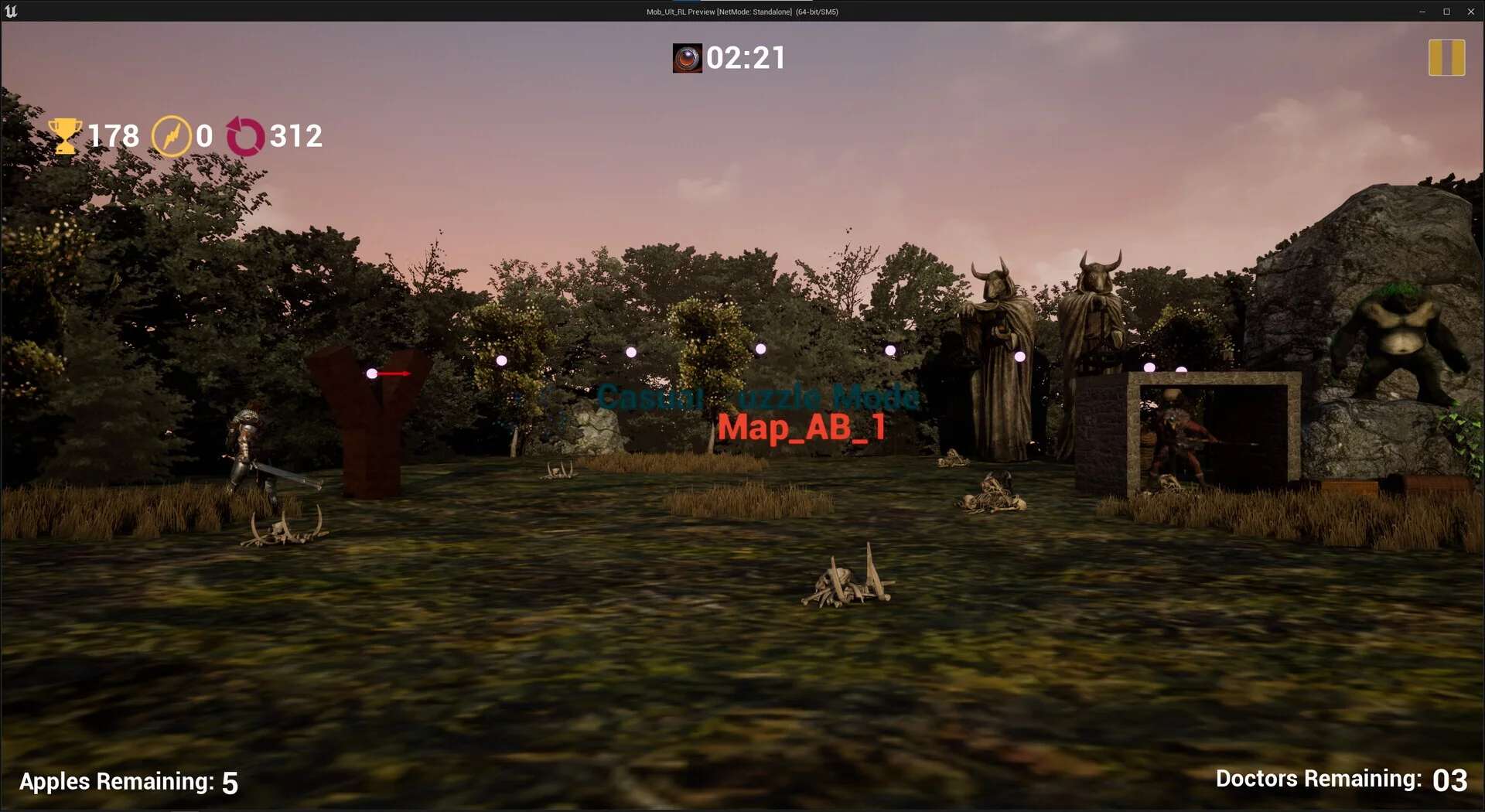 Изображение игры: The Monster War