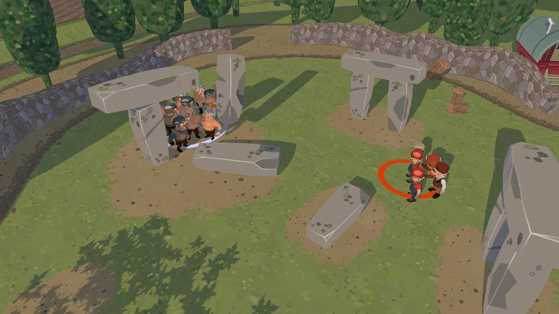 Изображение игры: When Vikings Attack!