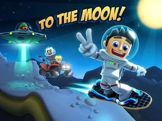 Изображение игры: Ski Safari 2
