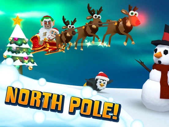 Изображение игры: Ski Safari 2